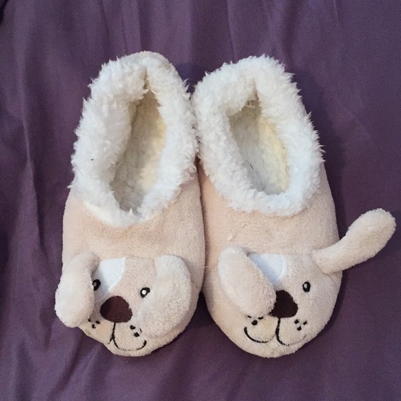 sz House Shoes New with Tags 6 Puppy Toddler Slippers